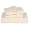 4 db krémszínű frogn fürdőlepedő 100 x 150 cm 360 g/m²