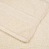 4 db krémszínű frogn fürdőlepedő 100 x 150 cm 360 g/m²