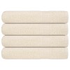 4 db krémszínű frogn törölköző 100 x 200 cm 360 g/m²