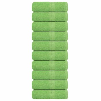 10 db frogn mosdótörlő almazöld 30 x 30 cm 360 g/m²