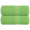 2 db frogn vendégtörölköző almazöld 30 x 50 cm 360 g/m²