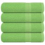 4 db frogn mintás kéztörlő almazöld 50 x 100 cm 360 g/m²