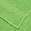 4 db frogn mintás kéztörlő almazöld 50 x 100 cm 360 g/m²