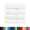 4 db prémium solund mosdótörölköző fehér 30 x 30 cm 600 g/m²
