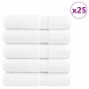 Prémium fürdőlepedők solund 25 db fehér 100 x 150 cm 600 g/m²