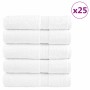 Prémium fürdőlepedők solund 25 db fehér 100 x 150 cm 600 g/m²