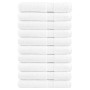 10 db prémium solund törölköző fehér 100 x 200 cm 600 g/m²