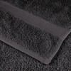 4 db prémium fürdőlepedő solund antracitszürke 70 x 140 cm 600 g/m²