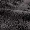 4 db prémium fürdőlepedő solund antracitszürke 100 x 150 cm 600 g/m²