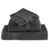 2 db prémium solund törölköző antracitszürke 100 x 200 cm 600 g/m²
