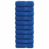 10 db prémium vendégtörölköző solund kék 30 x 50 cm 600 g/m²