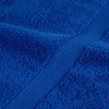 4 db prémium fürdőlepedő solund kék színben 70 x 140 cm 600 g/m²