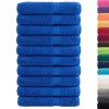 Prémium szaunatörölközők solund 10 db kék 80 x 200 cm 600 g/m²