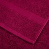 4 db prémium solund mosdótörlő bordó 30 x 30 cm 600 g/m²
