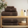 Prémium kéztörlő solund 10 db barna 50 x 100 cm 600 g/m²