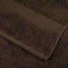 Prémium kéztörlő solund 10 db barna 50 x 100 cm 600 g/m²