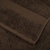 4 db prémium fürdőlepedő solund barna színben 100 x 150 cm 600 g/m²