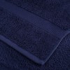 4 db prémium solund kéztörlő sötétkék 50 x 100 cm 600 g/m²