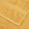 4 db prémium solund mosdótörölköző arany 30 x 30 cm 600 g/m²
