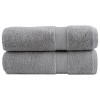 2 db prémium solund kéztörlő szürke 50 x 100 cm 600 g/m²