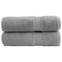 2 db prémium fürdőlepedő solund szürke 70 x 140 cm 600 g/m²