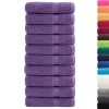 Prémium kéztörlő solund 10 db lila 50 x 100 cm 600 g/m²
