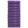 Prémium fürdőlepedők solund 10 db lila 70 x 140 cm 600 g/m²