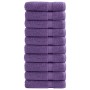 Prémium fürdőlepedők solund 10 db lila 70 x 140 cm 600 g/m²