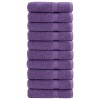 10 db prémium fürdőlepedő solund lila 100 x 150 cm 600 g/m²