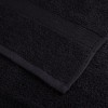 4 db prémium solund mosdótörölköző fekete 30 x 30 cm 600 g/m²