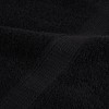 4 db prémium solund mosdótörölköző fekete 30 x 30 cm 600 g/m²