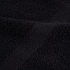 4 db prémium fürdőlepedő solund fekete 70 x 140 cm 600 g/m²