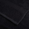 2 db prémium törölköző solund fekete 100 x 200 cm 600 g/m²