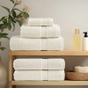 4 db prémium solund mosdótörlő krémszínű 30 x 30 cm 600 g/m²