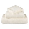 4 db prémium solund mosdótörlő krémszínű 30 x 30 cm 600 g/m²