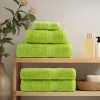 4 db prémium solund mosdótörlő almazöld 30 x 30 cm 600 g/m²