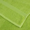 4 db prémium solund mosdótörlő almazöld 30 x 30 cm 600 g/m²