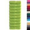 Prémium solund mosdótörlőkendők 10 db almazöld 30 x 30 cm 600 g/m²