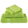 Prémium solund mosdótörlőkendők 10 db almazöld 30 x 30 cm 600 g/m²
