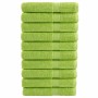10 db prémium solund törölköző almazöld 100 x 200 cm 600 g/m²