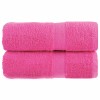 Prémium mosdótörölköző solund 2 db rózsaszín 30 x 30 cm 600 g/m²