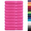 Prémium törölköző solund 10 db rózsaszín 100 x 200 cm 600 g/m²