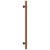 20 db bronz rozsdamentes acél szekrényfogantyú 224 mm