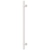 10 db ezüst rozsdamentes acél szekrényfogantyú 224 mm