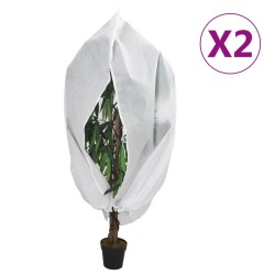 2 db növényvédő huzat cipzárral 70 g/m² 1x1,55 m