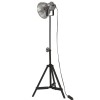 Vintage ezüst állólámpa 25 w 35x35x65/95 cm e27