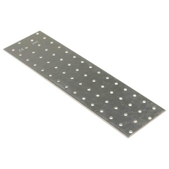 20 db horganyzott acél perforált lemez 2 mm 300x80 mm