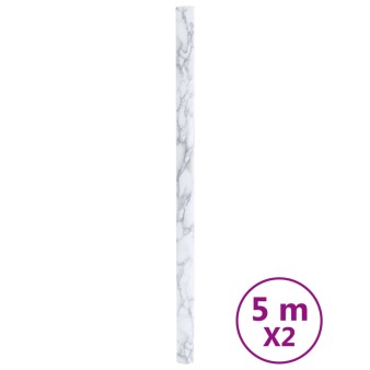 Öntapadós márványfehér pvc bútormatricák 90 x 500 cm