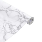 Öntapadós márványfehér pvc bútormatricák 90 x 500 cm Öntapadós márványfehér pvc bútormatricák 90 x 500 cm