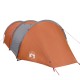 185t taffeta 4-személyes szürke-narancs sátor 405x170x106 cm 185t taffeta 4-személyes szürke-narancs sátor 405x170x106 cm